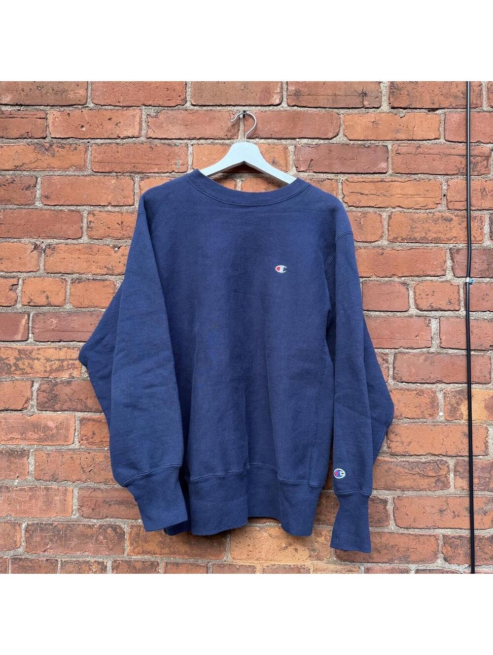 vintage champion reverse weave crewneck sweatshirt 90s L